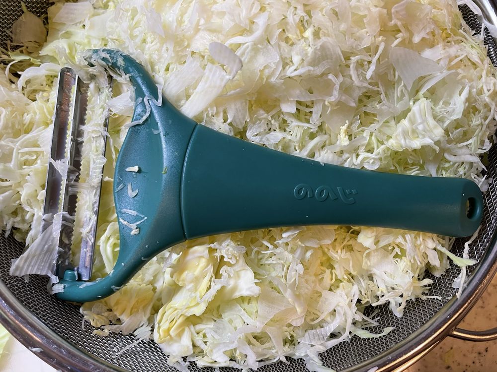 【料理】キャベツの千切りが簡単にできる調理器具はこちら|サラダの作り置きにも便利なキャベツの千切り|宅配野菜と通販生活と暇つぶしブログ